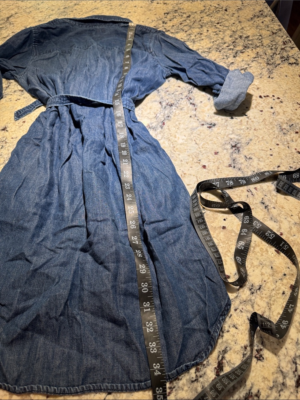 Banana Republic Denim Button-Up Shirt Dress in Blue - Picture 10 of 10
